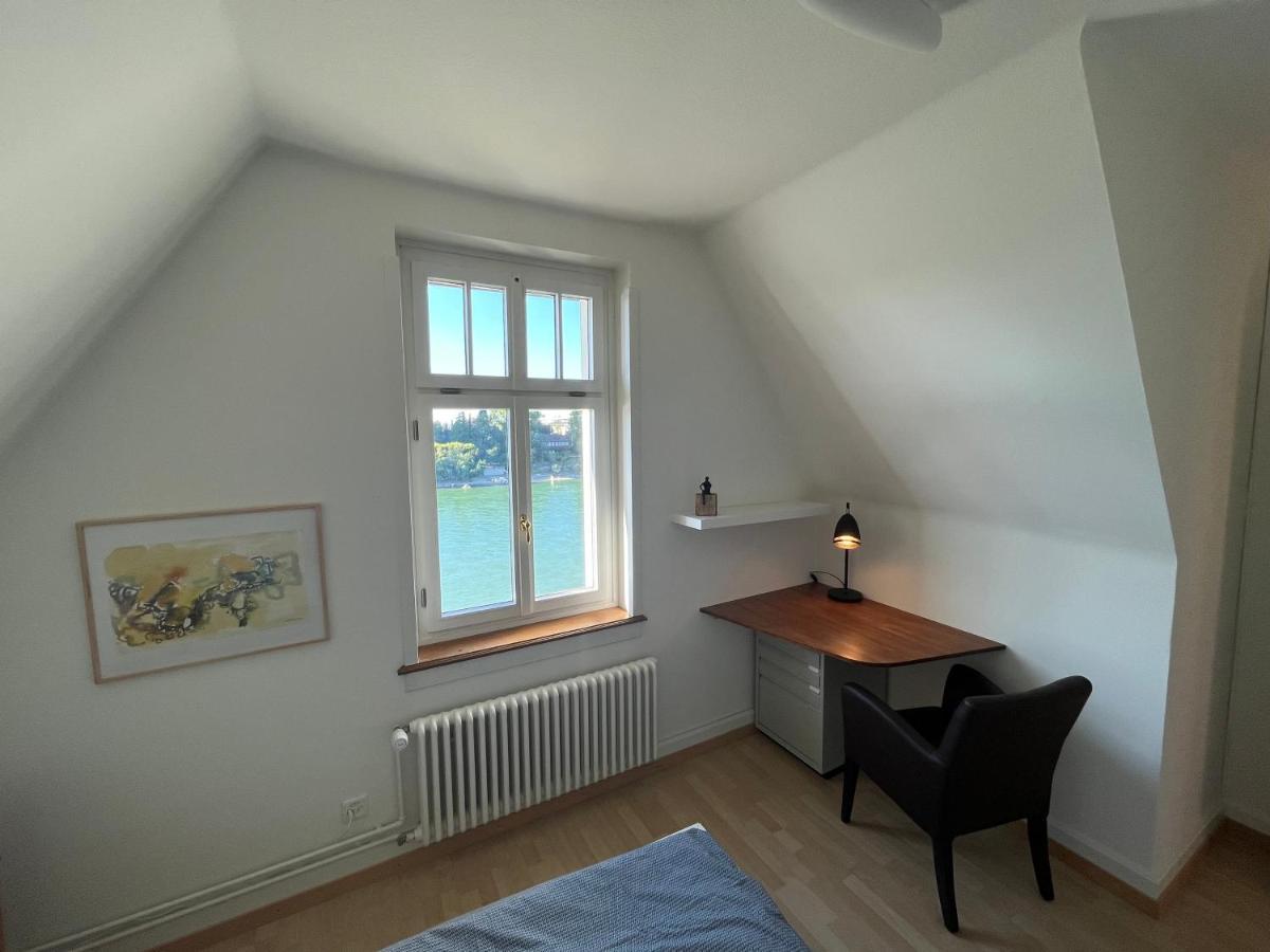 Charmante Altbauwohnung Am Rhein Basilea Exterior foto