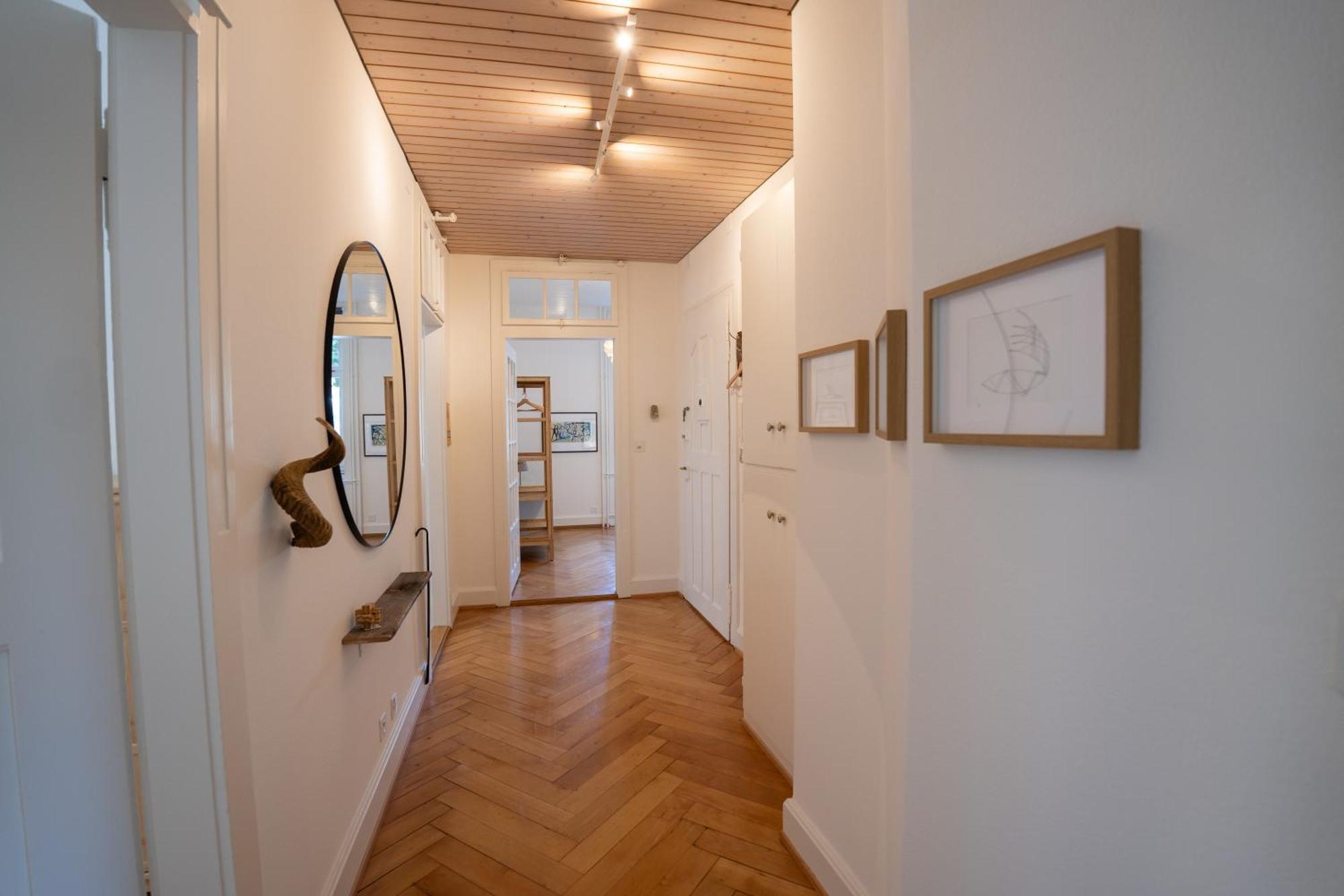 Charmante Altbauwohnung Am Rhein Basilea Exterior foto