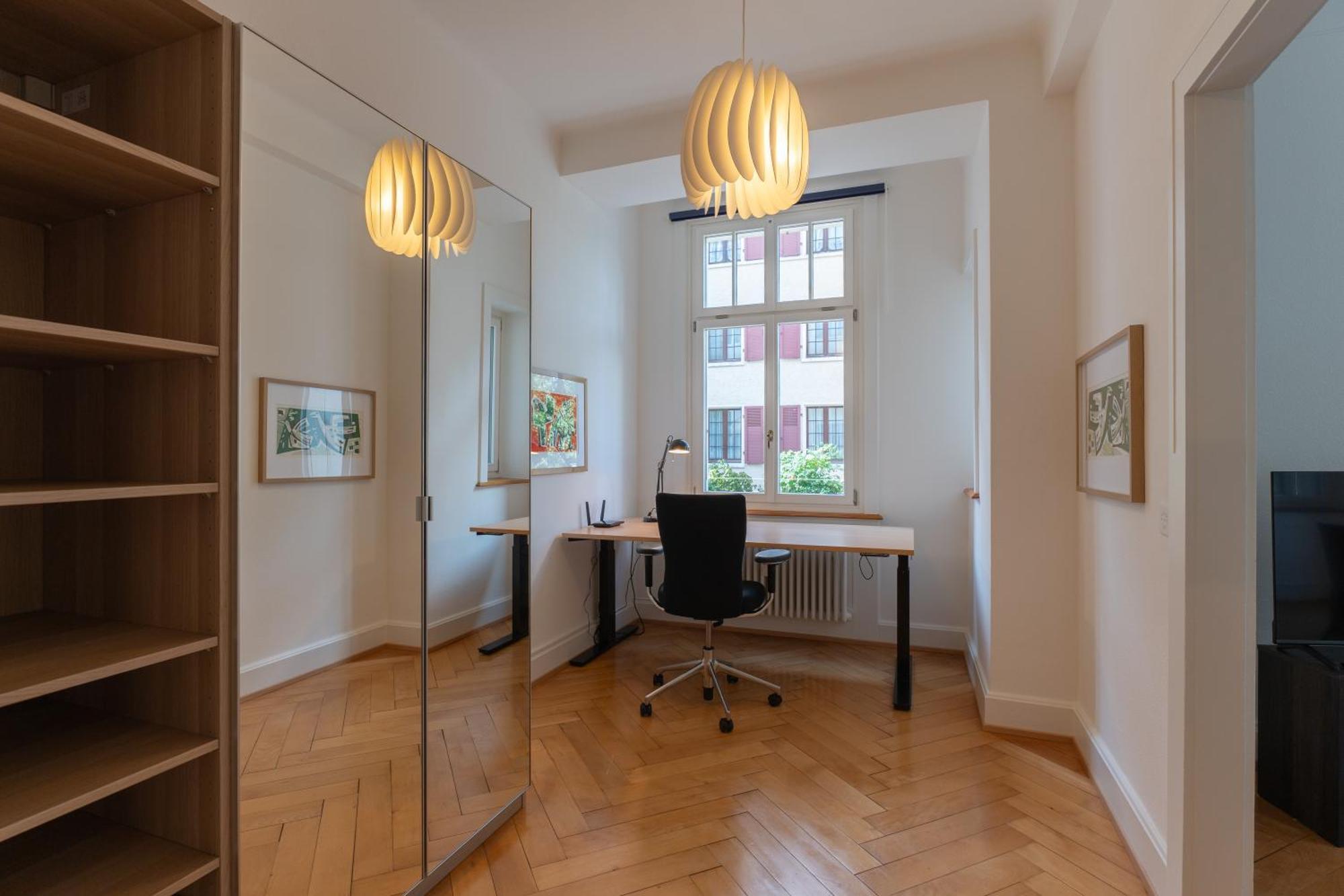 Charmante Altbauwohnung Am Rhein Basilea Exterior foto